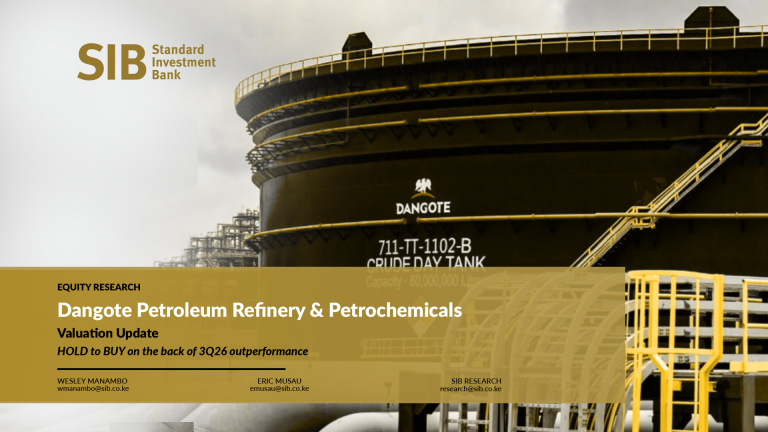 Dangote Petroleum Refinery & Petrochemicals | Valuation Update